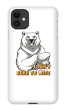 I Can't Bear To Lose iPhone Phone Cases
