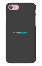 RealFan Respect female streamer iPhone Phone Cases