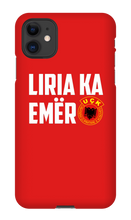 LIRIA KA EMËR iPhone Phone Cases