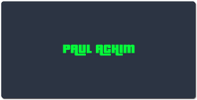 Mousepad XXL Paul Achim