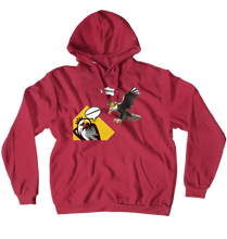 EAGLESKiNG1 attacking EAGLESKiNG1 Hoodie