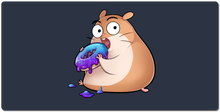 Galaxy Zuckerdonut Hamster XXL Gaming Mousepad