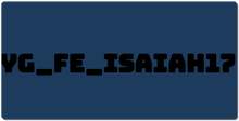 yg_fe_isaiah17 XXL Gaming Mousepad