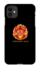 Devil Yellow iPhone Cases