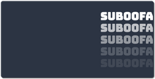 suboofa XXL Gaming Mousepad