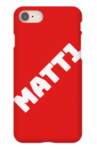 matt1 iPhone Phone Cases