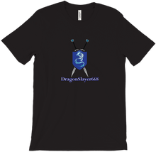 dragonslayer668 T-Shirt (Shield White Letters)