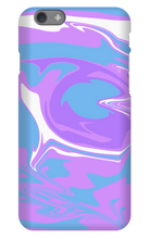 xittlesmousepads iPhone case purple blue