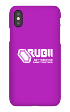 Rubii iPhone Phone Cases (white logo)