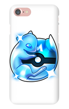 Shiny Mew on Shiny Master Ball Iphone Case