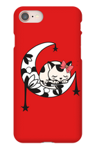 Sleeping on the Moon iPhone Phone Cases