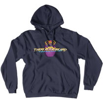 Dadbeard Logo und Text Hoodie