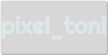 pixel_toni XXL Gaming Mousepad