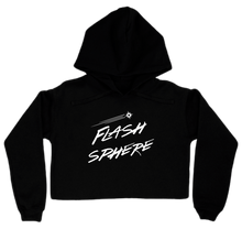 FS Shooting Star White Logo Women Crop-Hoodie