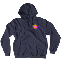 GPCA Hoodie Orange/Purple logo