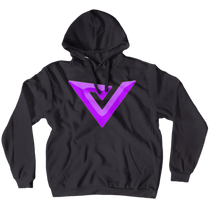 Vance Purple Logo Hoodies