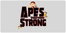 Apes together Strong XXL gaming mouse pad