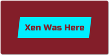 Xen's Gaming Mouse Pad