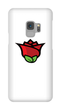 Cover Samsung (Rosa rossa senza scritte)