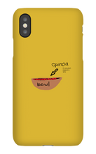 quinoa bowl iPhone case
