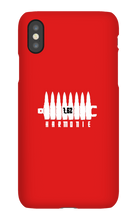 7,62 Harmonie iPhone Phone Cases Logo weiß