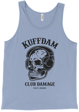Club Damage Tank Top Black Skull