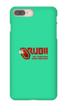 Rubii iPhone Phone Cases (red logo)