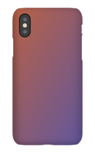 Blue/Orange iPhone Phone Case