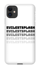 evilestsplash iPhone Phone Cases