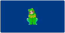 AuthenticallyAnais Frog XXL Gaming Mousepad