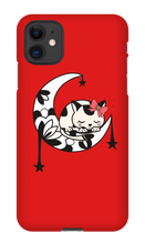Sleeping on the Moon iPhone Phone Cases