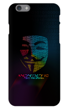 iPhone Handy Hülle Anonymous Design