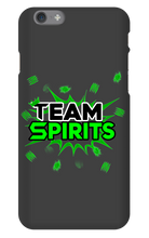 Team Spirits Green Theme iPhone Phone Cases