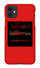 europeanf1championchip iPhone Phone Cases