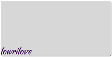 lowrilove XXL Gaming Mousepad