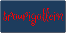 traurigallein XXL Gaming Mousepad