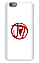 Jonah Moore iPhone Phone Cases (Red Logo)