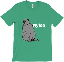 Nylon Monkey text T-shirt