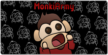 Mousepad XXL de la MonkiArmy