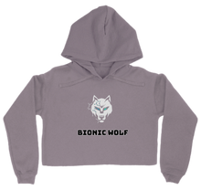 Bionic Wolf Hoodie Women Cropped