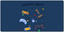 Gaming Since (Gaming Mousepad) Design