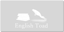 English Toad XXL Gaming Mousepad