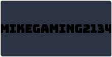 mikegaming2134 XXL Gaming Mousepad