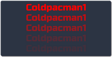 coldpacman1 XXL Gaming Mousepad