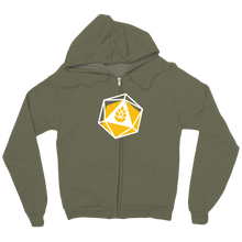 Logo Icon Zip Up Hoodie