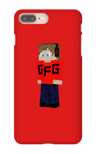 Gaming For Greatness Minecraft Skin iPhone Case