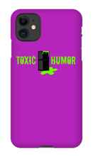 toxic_humor iPhone Phone Cases