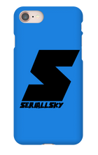 seriallsky iPhone Phone Cases white edition