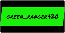 green_ranger420 XXL Gaming Mousepad