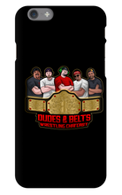 Dudes & Belts iPhone Phone Cases